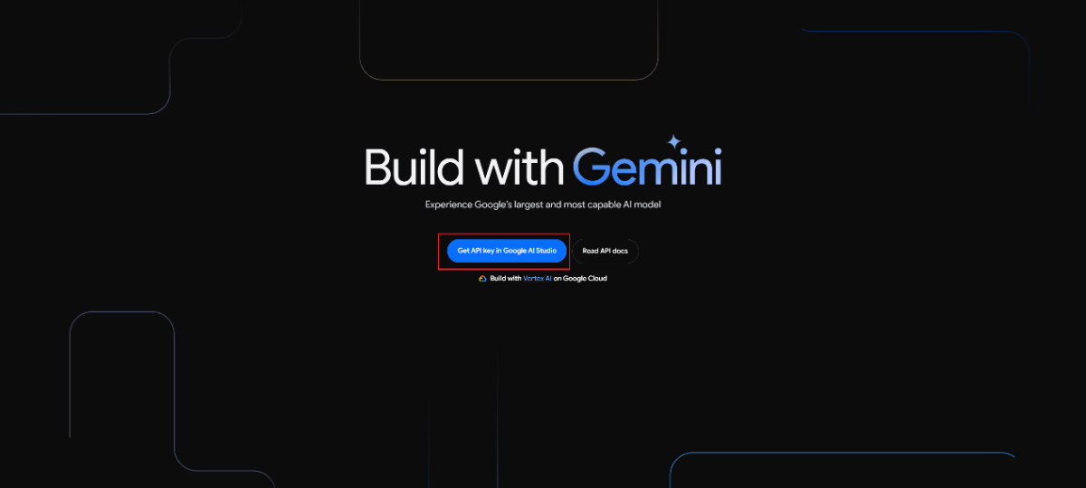 谷歌 Gemini API 创建使用教程