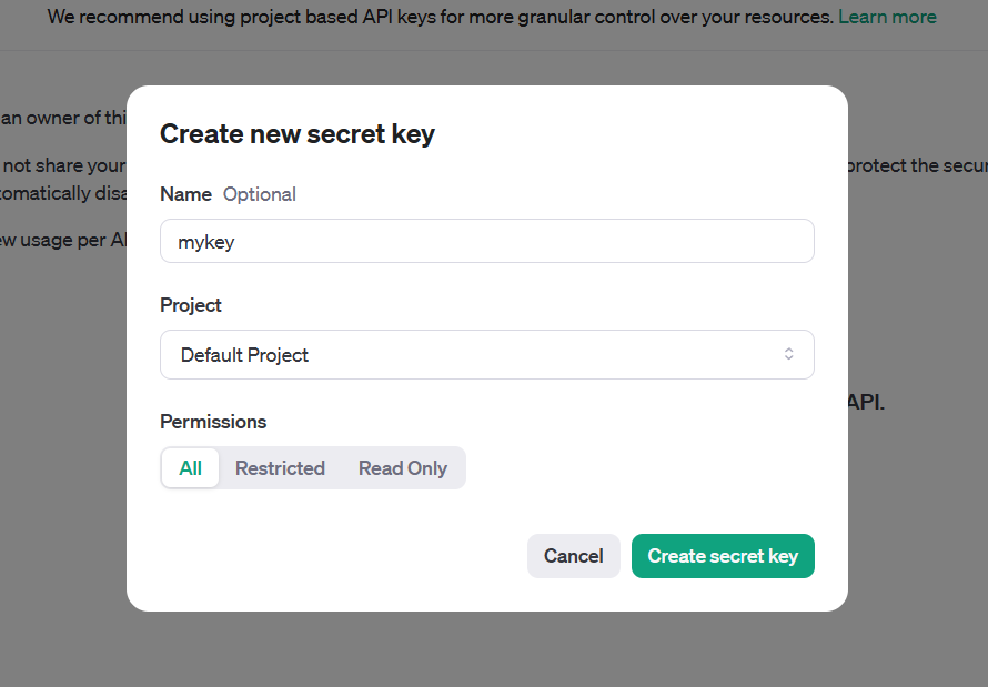 ChatGPT API Key 获取和提取方法